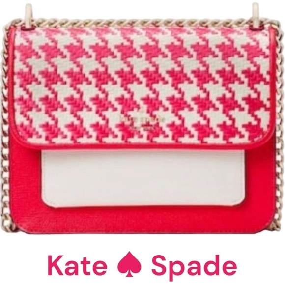 ♠️ Kate Spade 💕Pink 💕 Remi Flap Chain Crossbody/Shoulder Bag - Picture 1 of 10